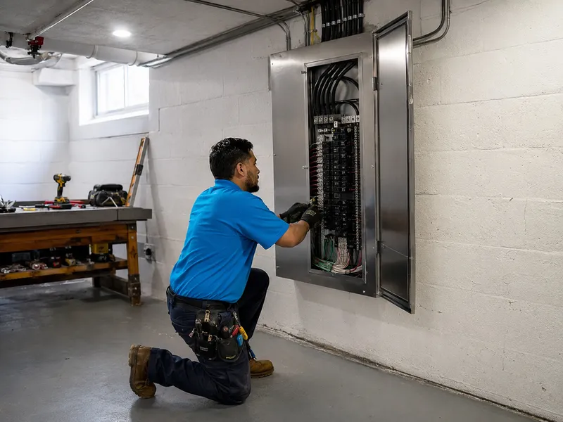Bronx co-op, 100A panel