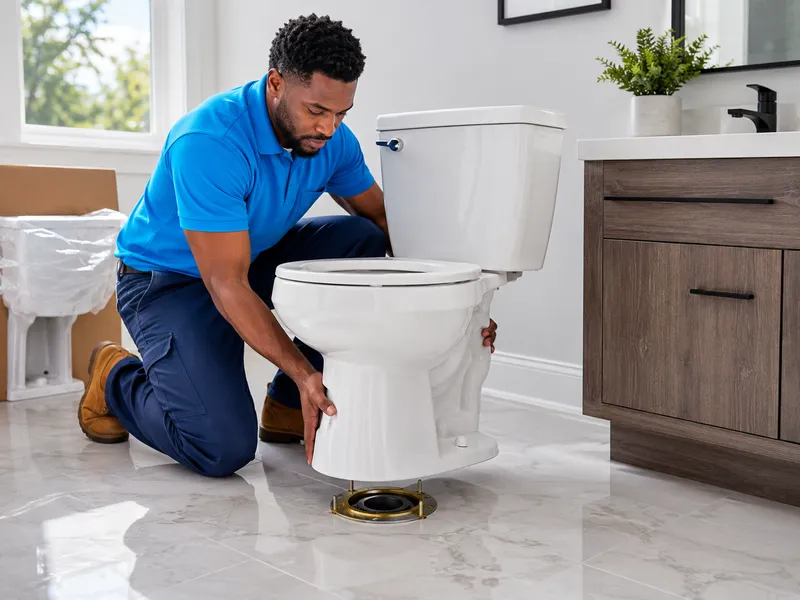 Toilet installation