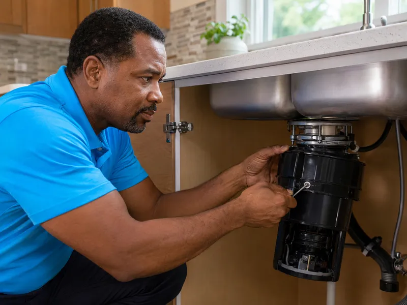 Garbage disposal repair