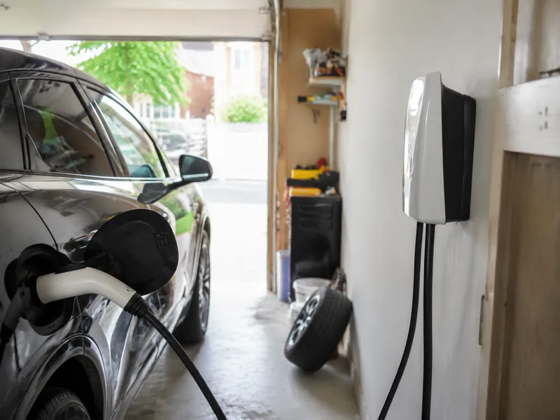Queens garage, new EV