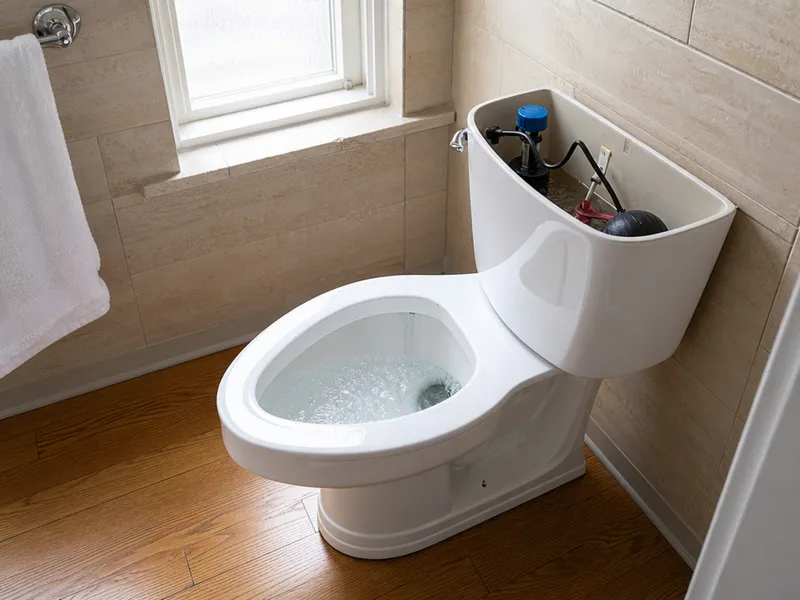 Running toilet