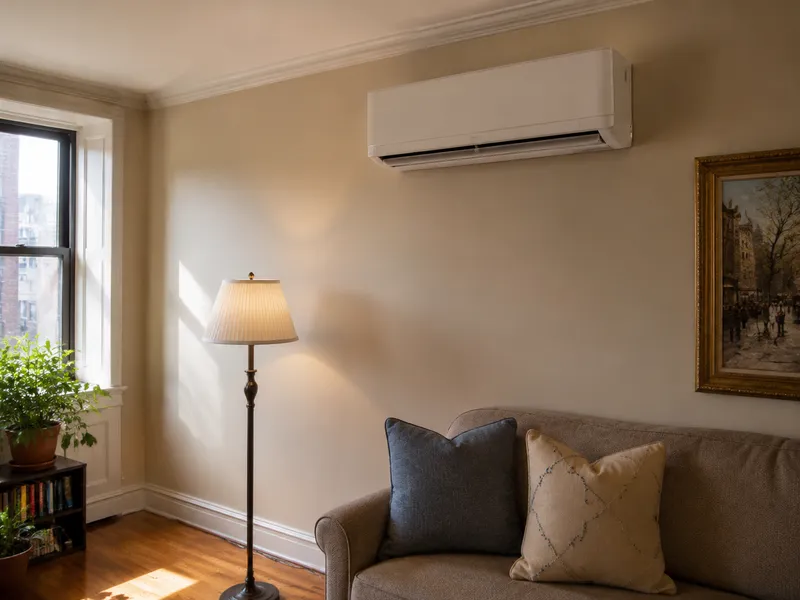 Fujitsu 12k BTU ductless retrofit