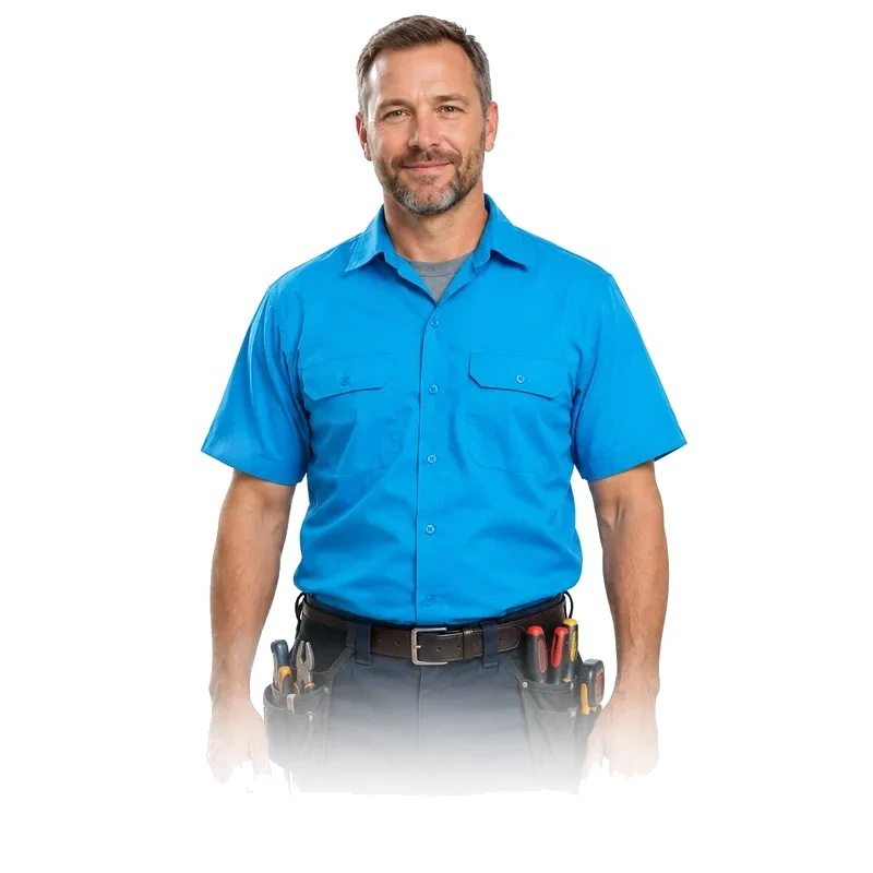 Electrician technician portrait